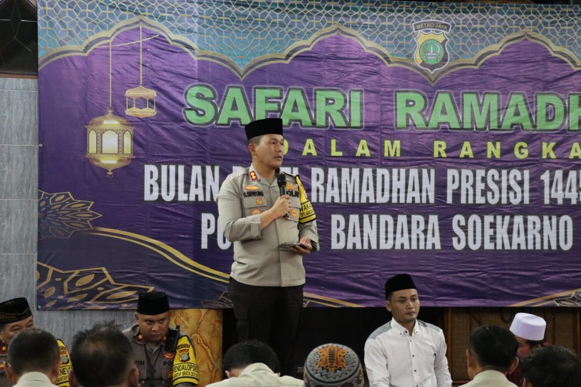 Polresta Bandara Soekarno-Hatta Gelar Safari Ramadhan