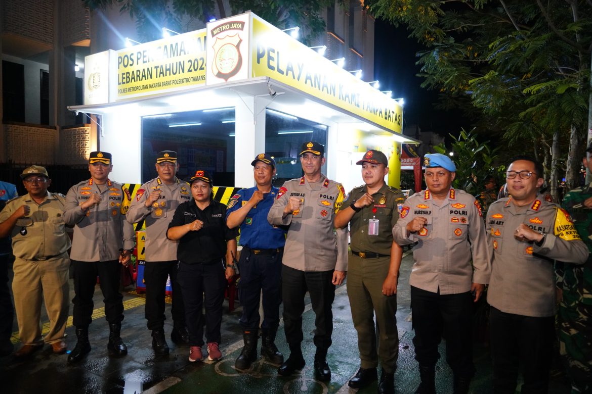 Patroli Mobile Pantau Malam Takbiran, Wakapolda Metro Jaya, Situasi Aman dan kondusif