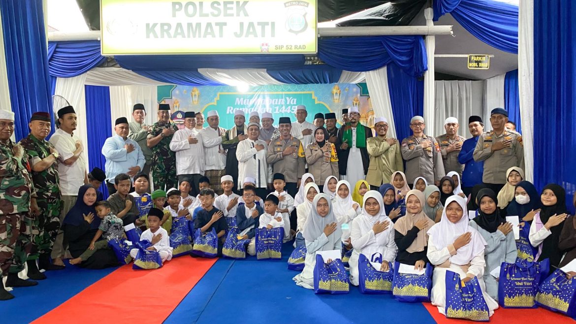 Kapolres Metro Jaktim Bersama Ulama Pererat Silaturahmi Dengan Buka Puasa Bersama