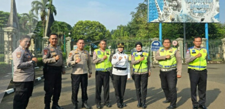 Kasubdit Waster Ditpam Obvit Polda Metro Jaya Kunjungi Dan Lakukan Asistensi Di Objek Wisata Ragunan