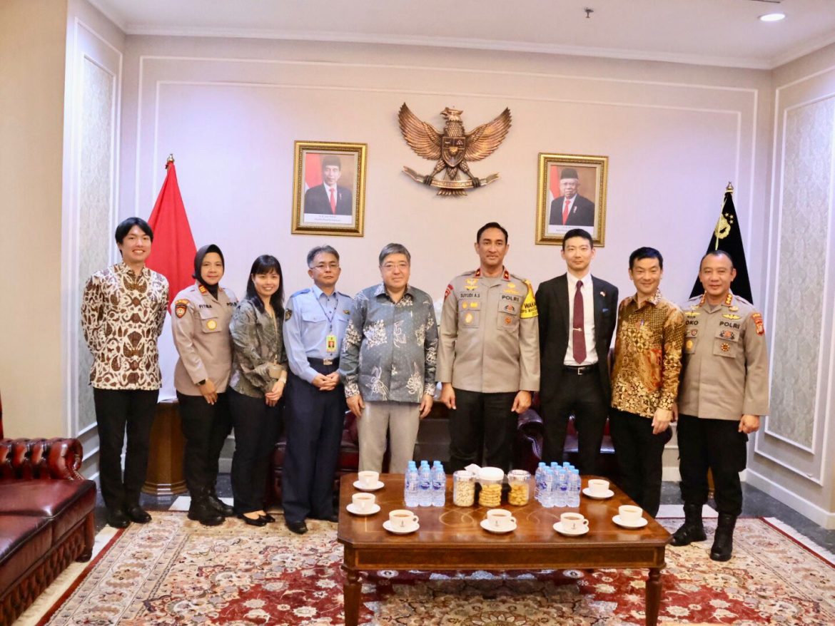 Polda Metro Jaya Terima Kunjungan Kehormatan Dari Dubes Dan Polisi Jepang