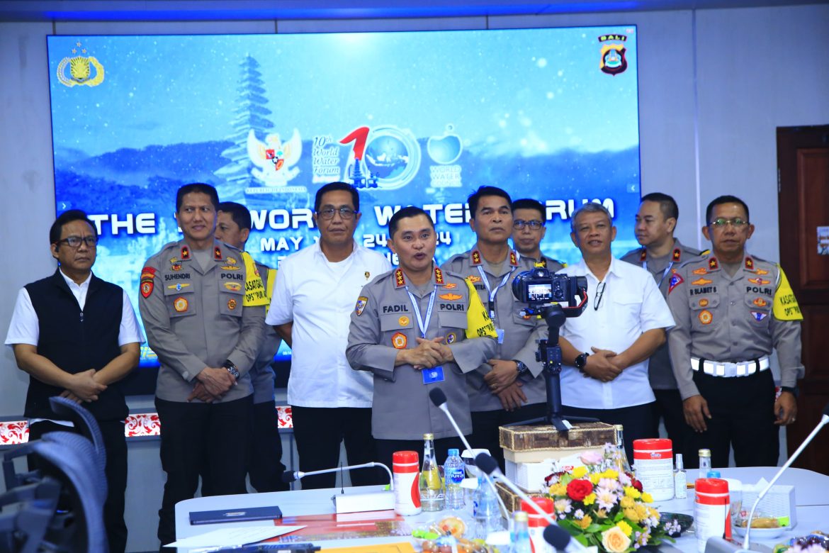 Penyelenggaraan World Water Forum di Bali Berjalan Aman dan Sukses, Polri Ucapkan Terima Kasih