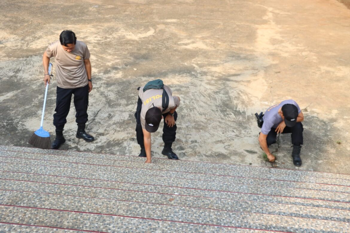 Bakti Religi Polres Metro Depok Di Vihara Sian Jin Ku Poh  Dalam Rangka Hari Bhayangkara ke-78 Tahun