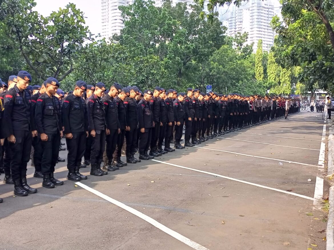 455 Personel Polisi Amankan Kampanye Pilkada di Jakarta Hari Ini