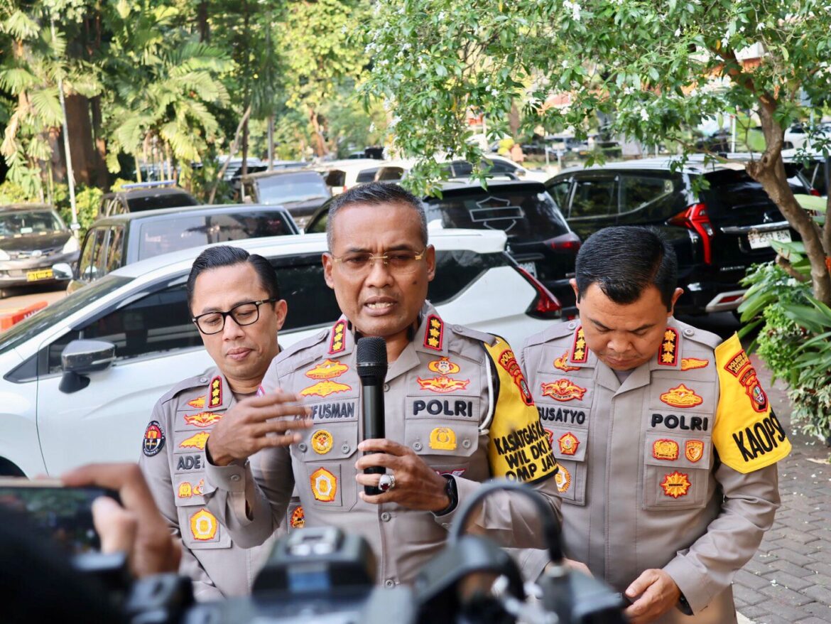 Polisi Buka Tutup Sudirman- Thamrin Saat iring-iringan Presiden dan Wapres