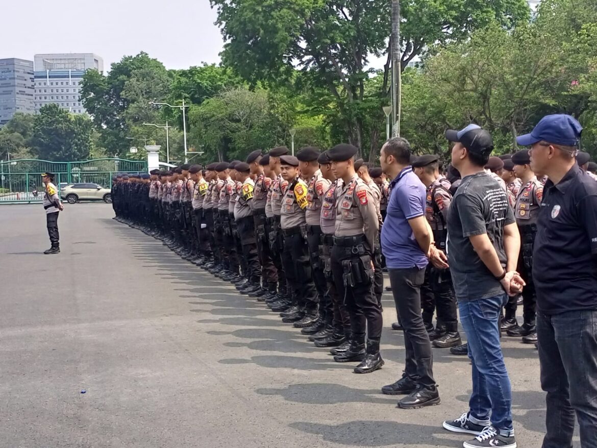 Sejumlah 240 personil Polisi Amankan Kampanye Pilkada di Jakarta