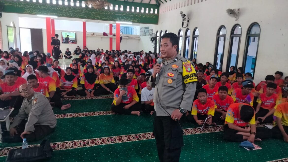 Polsek Bojonggede Gelar Program Police Goes to School dan Pembinaan LDKS di SMK Wirabuana