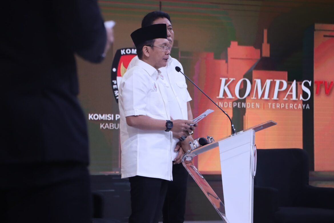 Kapolres Metro Bekasi Hadiri Debat Publik Terakhir Calon Bupati dan Wakil Bupati Kabupaten Bekasi 2024