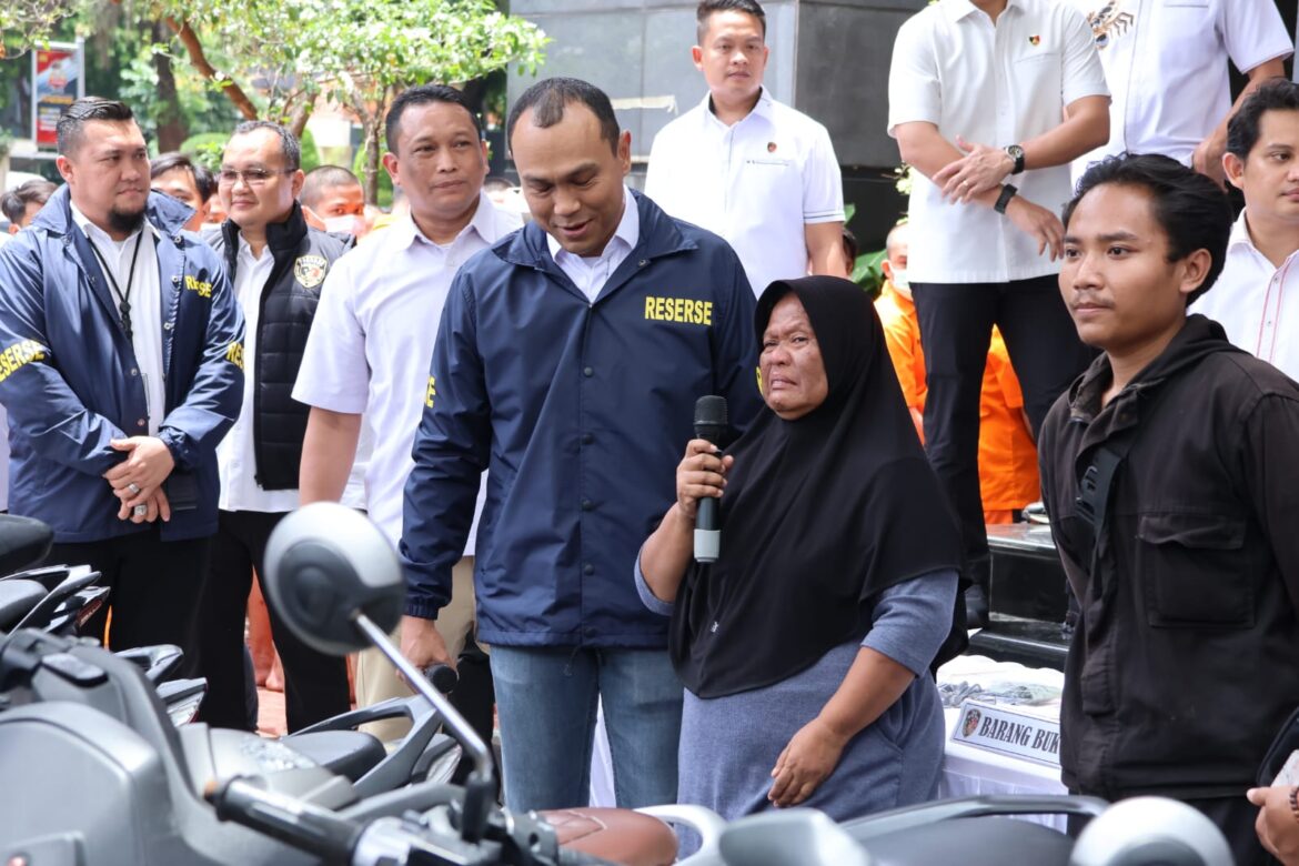 Polisi Sigap Tangani Curanmor, Warga Puji Gerak Cepat Polda Metro