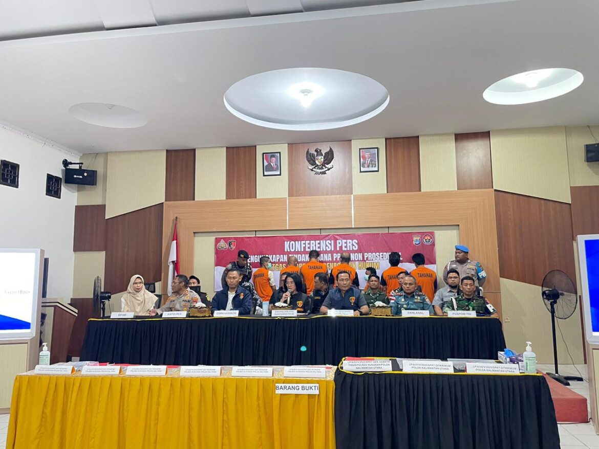 Polri Ungkap 9 Kasus TPPO Penempatan Ilegal PMI di Kaltara, 82 Korban Diselamatkan