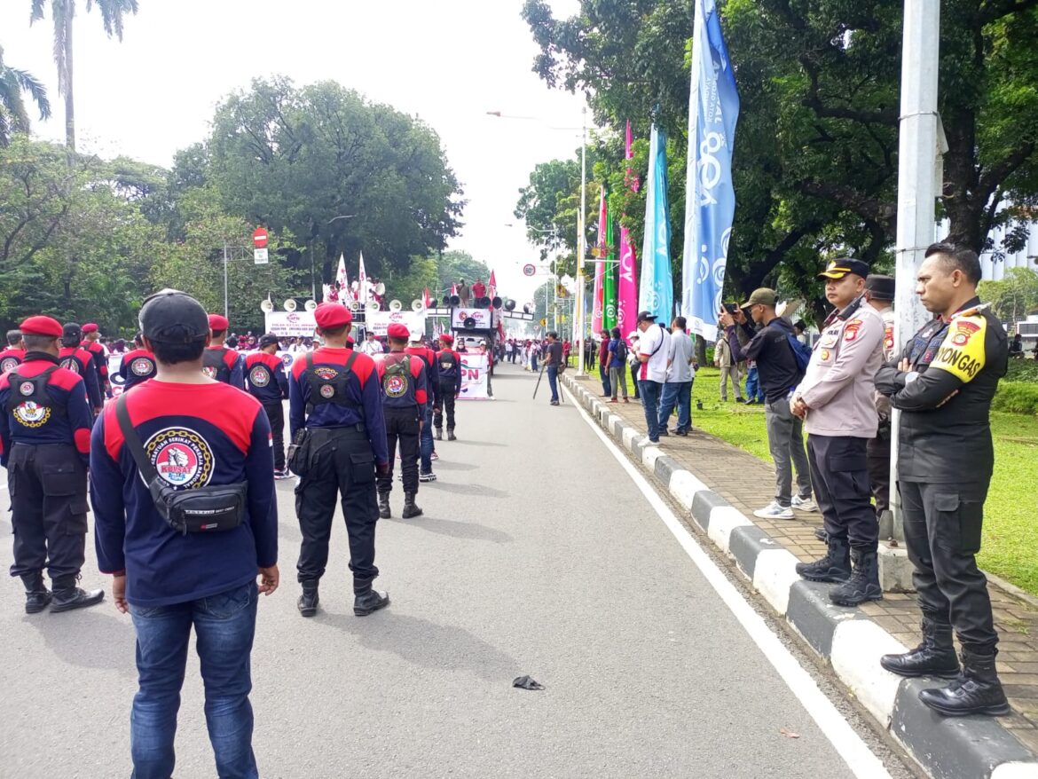 1.613 Personel Gabungan Dikerahkan untuk Amankan Aksi di Silang Monas Barat Daya