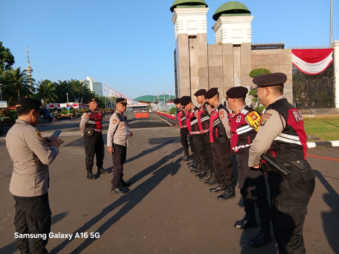 2.957 Personel Amankan Sidang Tahunan MPR RI dan Pidato Presiden Prabowo