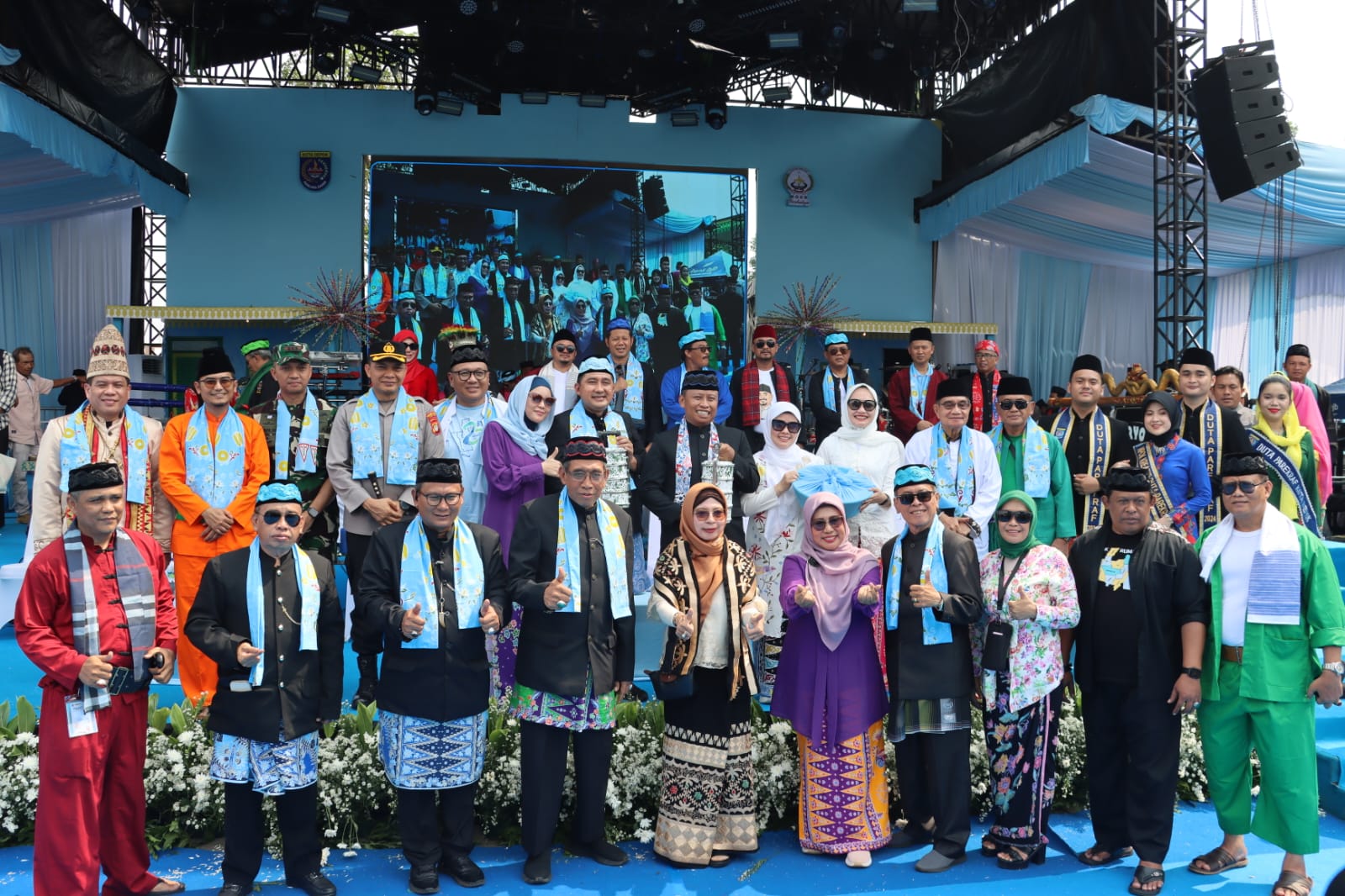Kapolres Metro Depok Hadiri Puncak Lebaran Depok 2026 “Depok Rumah Kita” di Alun-Alun Kota Depok