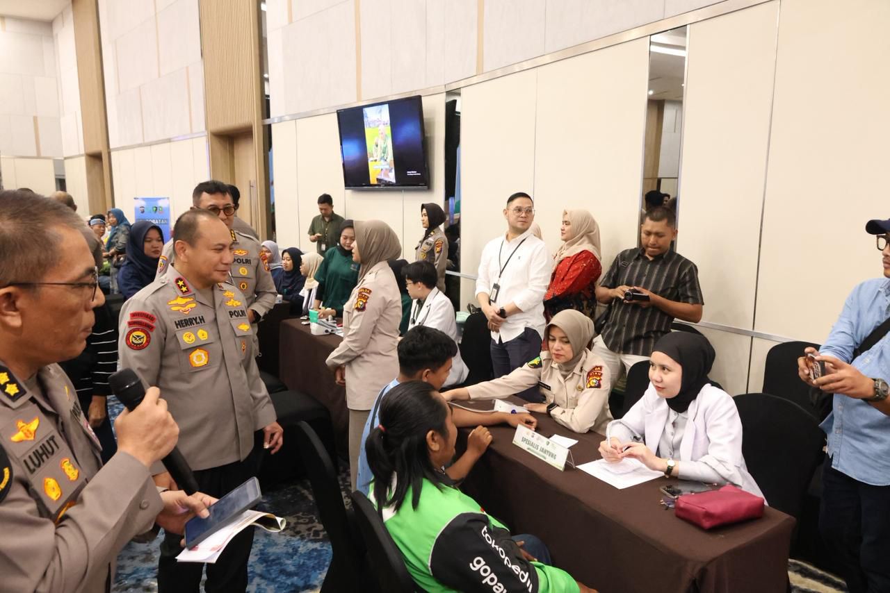 Bakti Kesehatan Hari Bhayangkara ke-80, Polda Riau Gelar 14 Layanan Medis